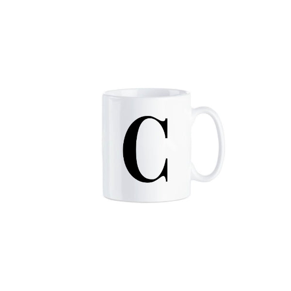 CLASSIC LETTER MUG